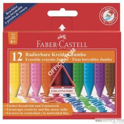 Kredki Grip jumbo trójkątne 12 kol. opakowanie kartonowe Faber-Castell