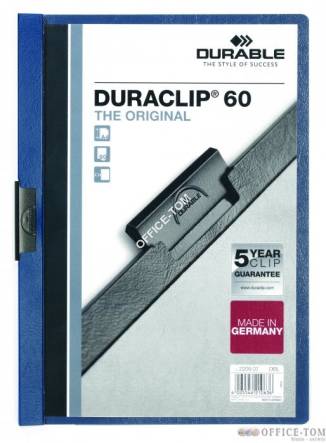 Skoroszyt DURABLE DURACLIP® Original 60 granatowy