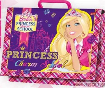 Teczka z rączką A4, BARBIE  ST.MAJEWSKI