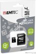 Karta pamięci EMTEC MicroSDHC z adapterem SD 4GB Silver Class 4 - 2