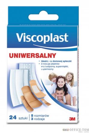 Zestaw plastrów z opatrunkiem na różnych podłożach w różnych rozmiarach ,UNIWERSALNY 3M
