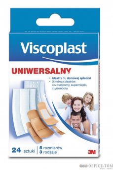 Zestaw plastrów z opatrunkiem na różnych podłożach w różnych rozmiarach ,UNIWERSALNY 3M