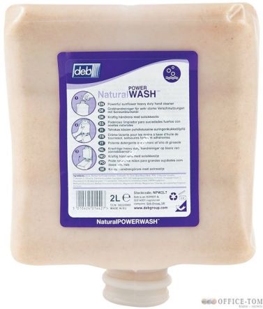 Zestaw Deb! Natural POWER WASH - 2 pasty 2l + dozownik Deb ZESTAW NATURAL 2L