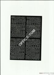 LITERY samoprzylepne 0.7cm(8szt) czerwone ARTDRUK