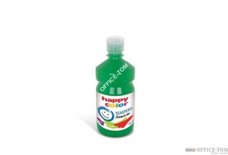 Farba tempera Premium 500ml, zielony Happy Color