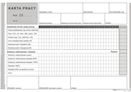 Karta Pracy MICHALCZYK I PROKOP A5 40 kartek