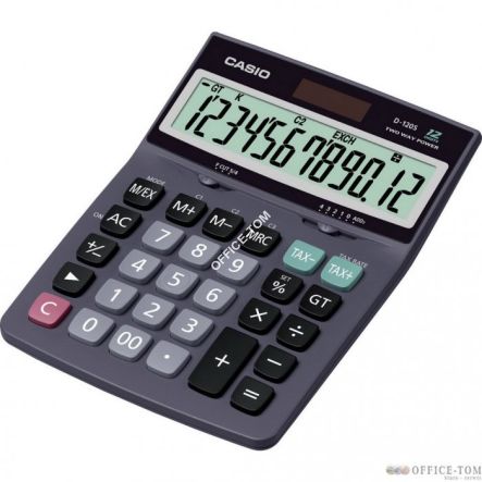 Kalkulator CASIO D-120S-S 12p