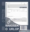 Wniosek o urlop MICHALCZYK I PROKOP 2/3 A5 40 kartek - 2