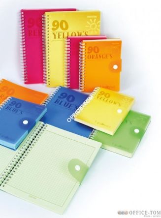 Kołonotatnik NINETIS A6, 90kartek, kratka