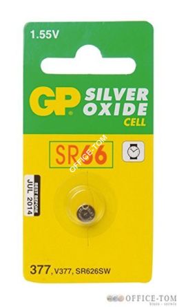 Bateria srebrowa GP; G4 / SR66 / SR626; 1.55V GPPBS377E001