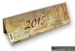 Kalendarz ze spiralą poziomy 1/2 A4 T-100-2-10 Michalczyk i Prokop