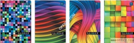 Zeszyt A5 60 linia UV Kolekcja nr 210 Rainbow INTERDRUK