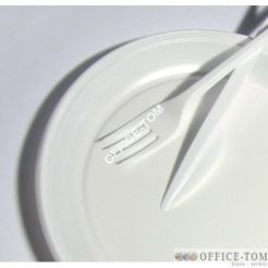 Talerzyki jednorazowe 17cm (100szt) ) białe/15cm