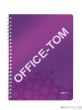 Zeszyt na spirali LEITZ WOW A4 PP kr.fioletow 46380062 - 6