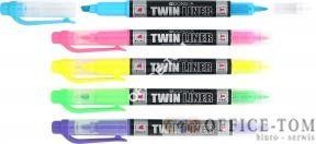 Zakreślacz Dwustronny Różowy DONG-A