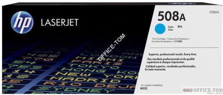 Toner HP 508A (CF361A) niebieski 5000str