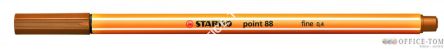 Cienkopis STABILO point 88 0,4mm ciemna ochra