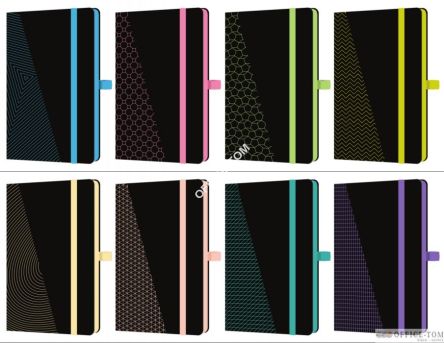 Notatnik ekskluzywny NARCISSUS 80k. Partuns 14x20 8 wzorów