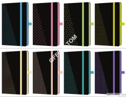 Notatnik ekskluzywny NARCISSUS 80k. Partuns 14x20 8 wzorów