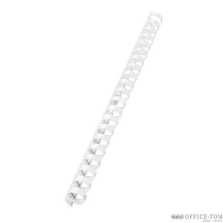 Grzbiety palstikowe LEITZ do bindowania  16 mm, biały