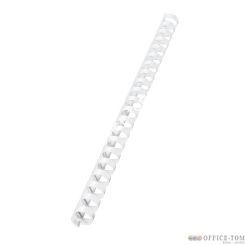 Grzbiety palstikowe LEITZ do bindowania  16 mm, biały