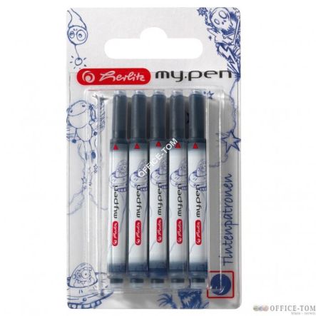 Naboje (5)MY PEN niebieski 10999852 HERLITZ