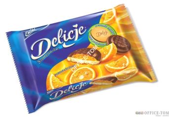 Delicje WEDEL 294g pomarańczowe