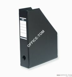 Pojemnik na czasopisma NELB 7cm PCV czarny Elba