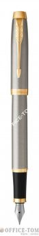 Pióro wieczne (F) parker im brushed metal gt 1931649 Parker