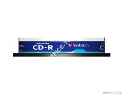 Płyta VERBATIM CD-R  cake box 10  700MB  52x  LightScribe  DataLife+ AZO