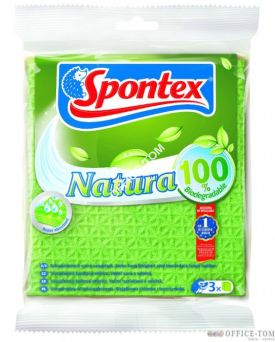 Natura Biodegradowalna Ściereczka gąbczasta 97842394 Spontex