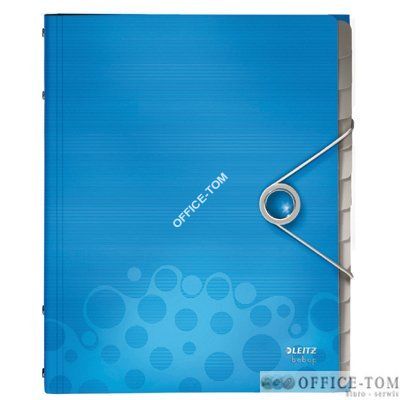 Teczka segregująca 12 przekładek LEITZ Bebop, niebieski