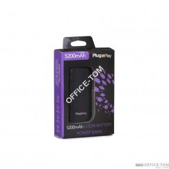 Power Bank PLUG & PLAY 5200MA 1xUSB czarny