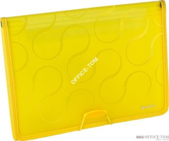 Teczka A4 6-przegródek OMEGA żółta 0410-0041-06 Panta Plas