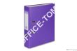 Segregator Biznes  A4/50 -fioletowy Vaupe 078/04 - 2