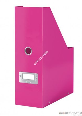 Pojemnik na czasopisma Leitz Click & Store Metaliczny różowy