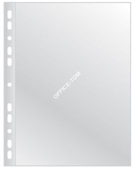 KOSZULKI NA DOKUMENTY Q-CONNECT, POSZERZANE, PP, A4, GROSZKOWE, 75MIKR., 50SZT.