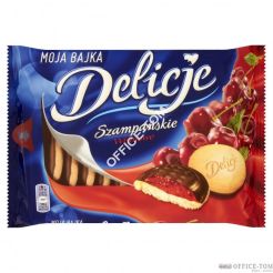 Ciastka DELICJE Szampańskie wiśnia 294g
