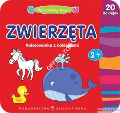 Książka MALUSZKOWY ŚWIAT-Zwierzęta 9788378955191 Zielona Sowa