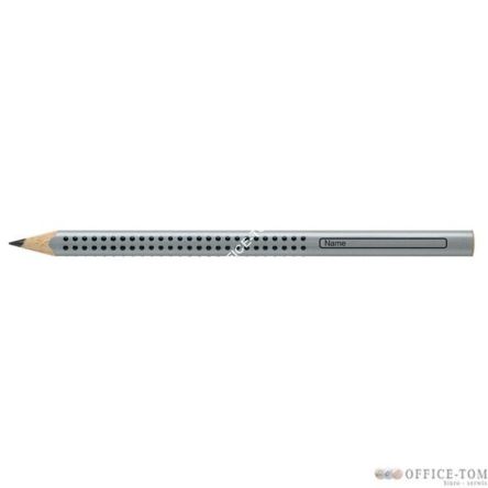Ołówek JUMBO GRIP B szary do nauki pisania FC111900 FABER-CASTELL