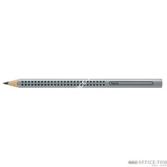 Ołówek JUMBO GRIP B szary do nauki pisania FC111900 FABER-CASTELL