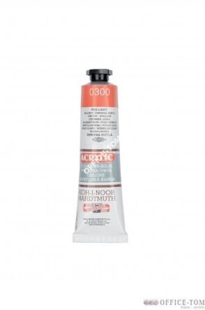 Farba akrylowa 162714 czerwona 40ml. KOH-I-NOOR