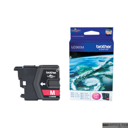 Tusz BROTHER (LC985M) purpurowy 260str