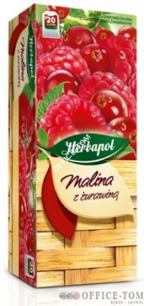 Herbata HERBAPOL Malina-Żurawina