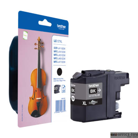 Tusz BROTHER (LC127XL-BK) czarny 1200str