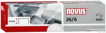 Zszywki NOVUS 26/6-opak.1000 szt.