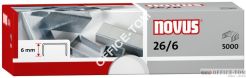 Zszywki NOVUS 26/6-opak.1000 szt.