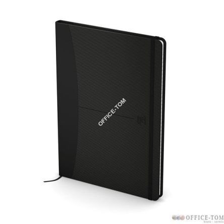 Notatnik OXFORD SIGNATURE A5 72 k 90g czarny gładki