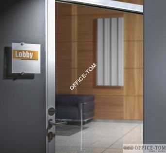 Tabliczka informacyjna CRYSTAL SIGN 210 x 210 mm DURABLE