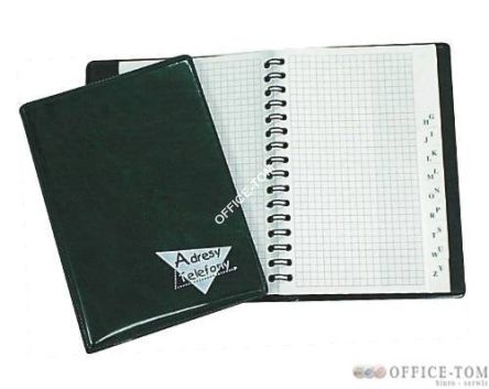 Skorowidz WARTA 107x152, 48 k., oprawa drut., folia galanter.